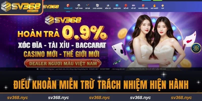 3 quy định miễn trừ trách nhiệm hiện hành 