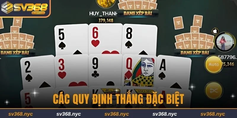 Các quy định thắng đặc biệt và tỷ lệ thưởng cụ thể