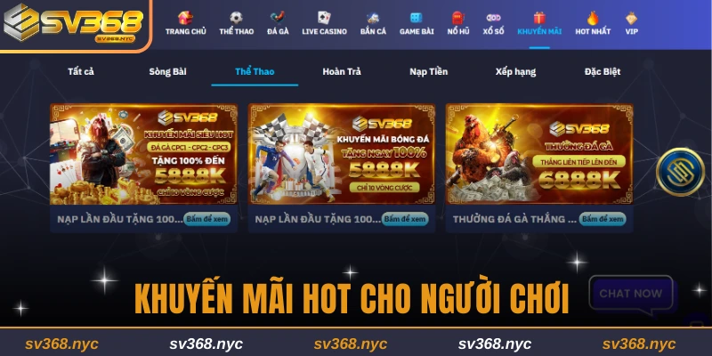 Khuyến mãi hot cho người chơi đặt cược thể thao
